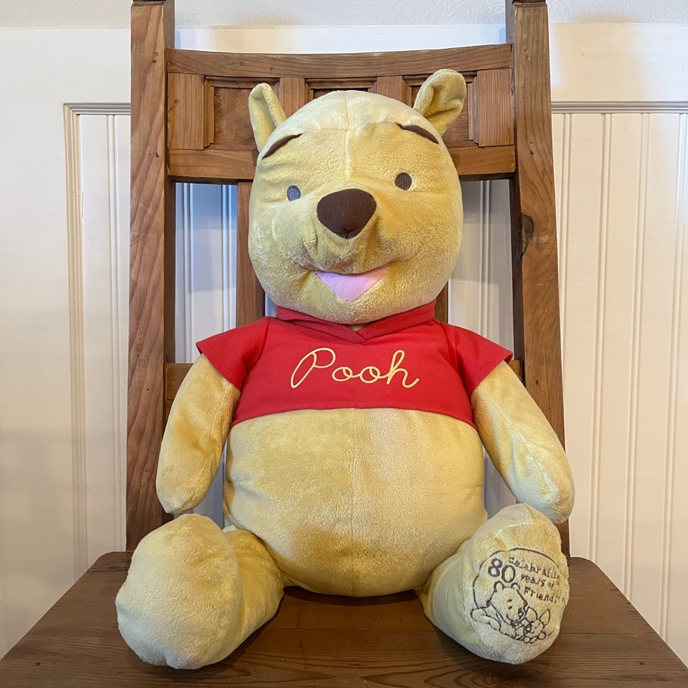 2005 Winnie the Pooh Plush Toy by Mattel, Inc. for Disney.